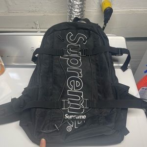 Supreme book bag —- view description for item condition